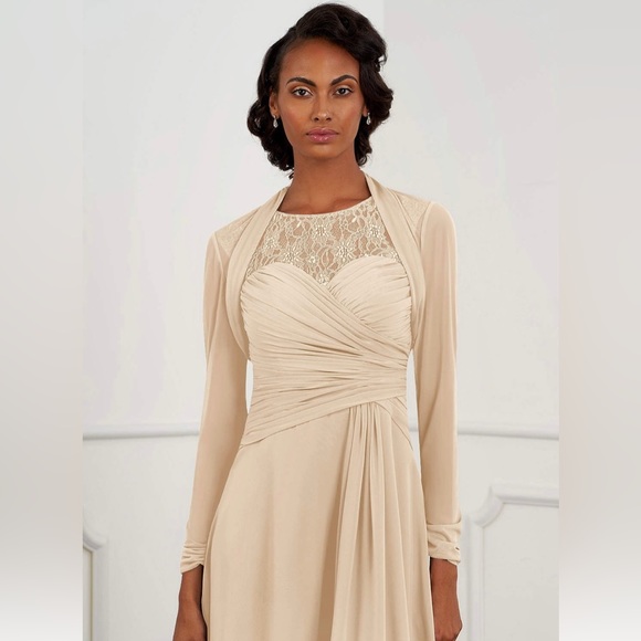 Nude Sheer Wrap - Picture 1 of 5